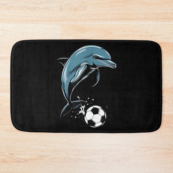 Item preview, Cute Dolphin Playing Soccer - Cute Orca Playing Soccer designed and sold by MollyLYork.
