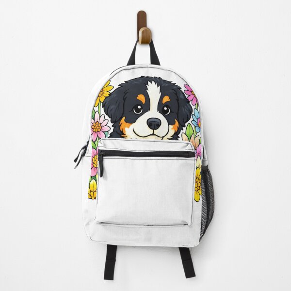 Item preview, Dog and Flowers Art Illustration designed and sold by SoftSproutstu.