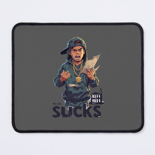 Item preview, SCHOOL OFFLINE | Math Sucks | Cyber Rebel No.2 designed and sold by Shift-Bloom.