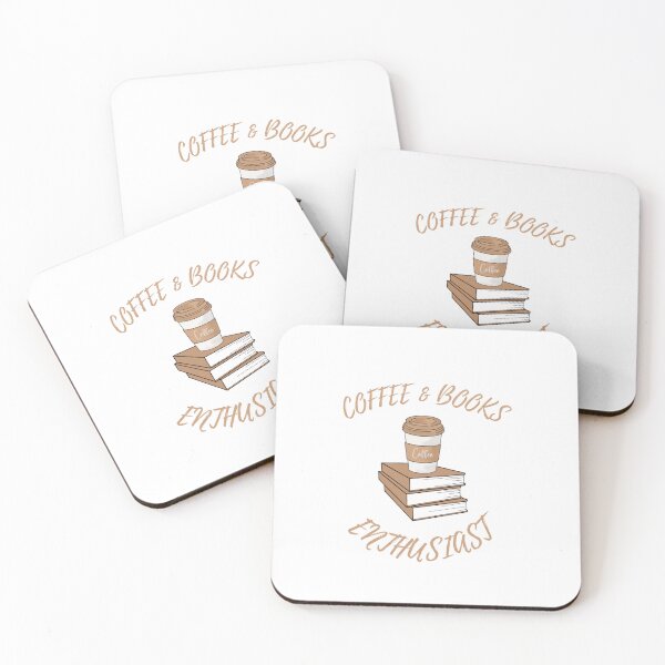 Item preview, "Coffee & Books Enthusiast" designed and sold by OneMoreChapter54.