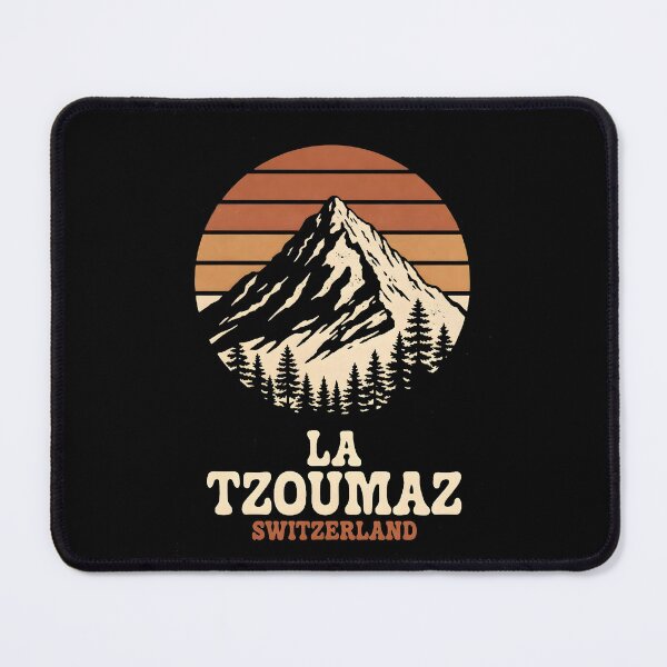Item preview, La Tzoumaz Switzerland — Retro Vintage Alpine Ski Graphic designed and sold by tokyojeff.