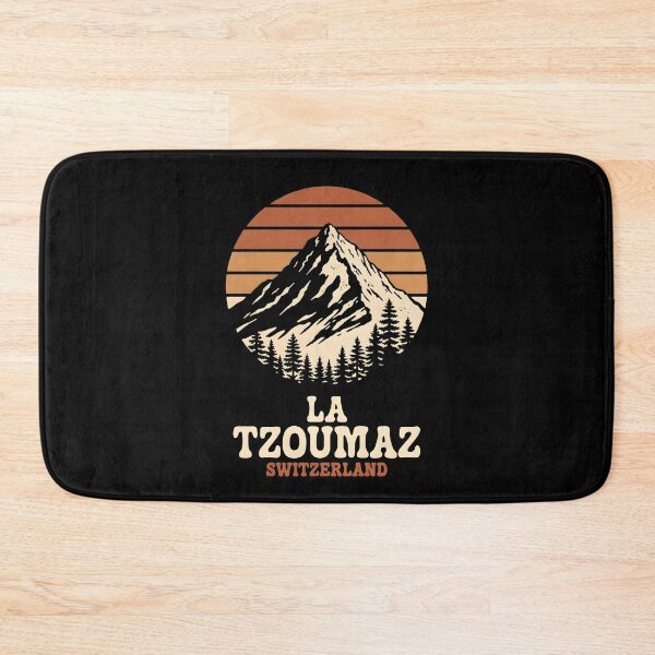 Item preview, La Tzoumaz Switzerland — Retro Vintage Alpine Ski Graphic designed and sold by tokyojeff.