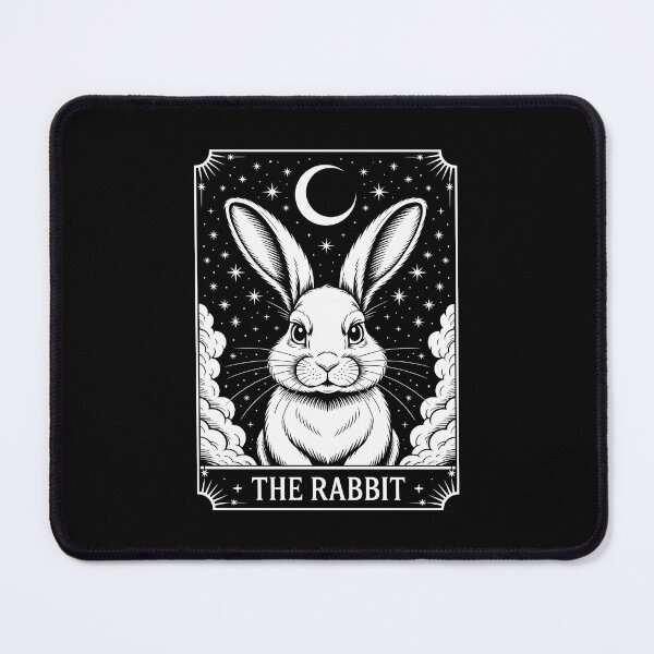Item preview, Tarot Card Crescent Moon Rabbit Animal Lovers designed and sold by VENOM0RIOT.