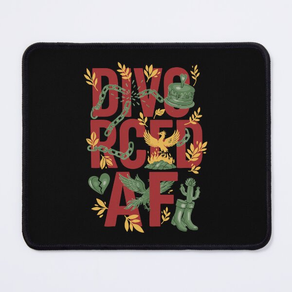 Item preview, Divorce Party Divorced AF Divorce Humor Finally designed and sold by LuminOrb.