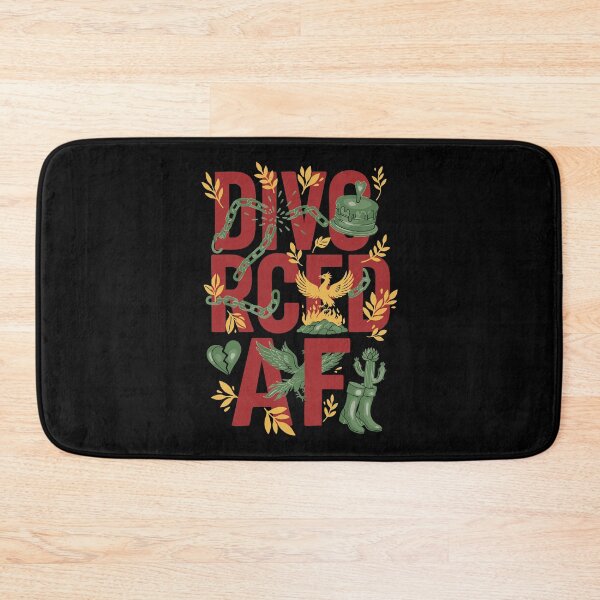 Item preview, Divorce Party Divorced AF Divorce Humor Finally designed and sold by LuminOrb.
