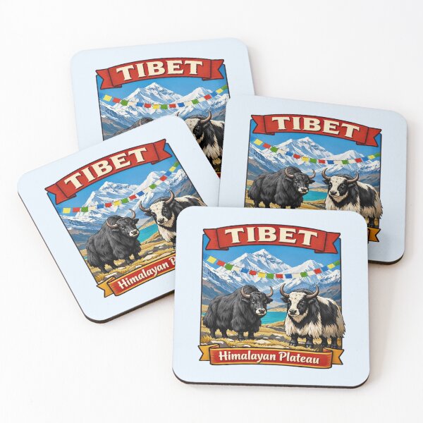 Item preview, Tibet Yak Wildlife - Himalayan Plateau designed and sold by Myra365Art.