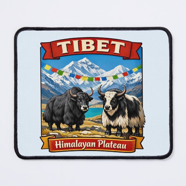 Item preview, Tibet Yak Wildlife - Himalayan Plateau designed and sold by Myra365Art.
