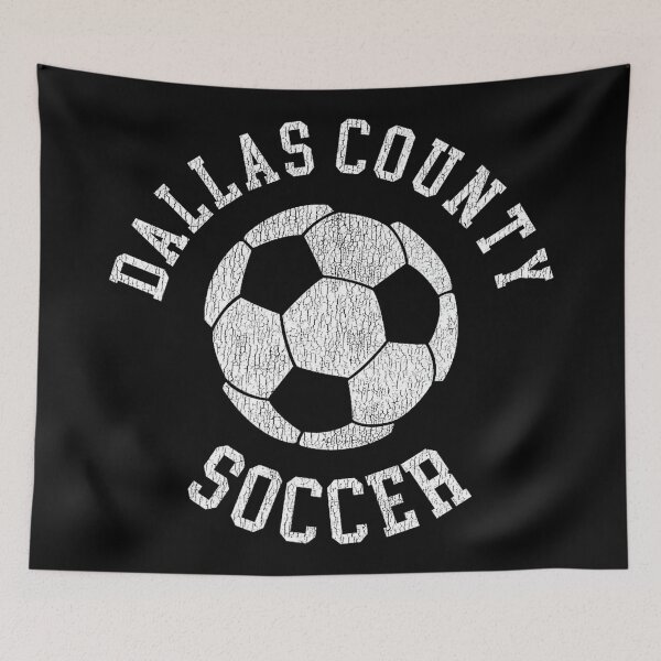 Artikelvorschau, Dallas County Fußball Retro-Fanartikel im Used-Look der 90er Jahre, Premium-Qualität entworfen und verkauft von MollyLYork.