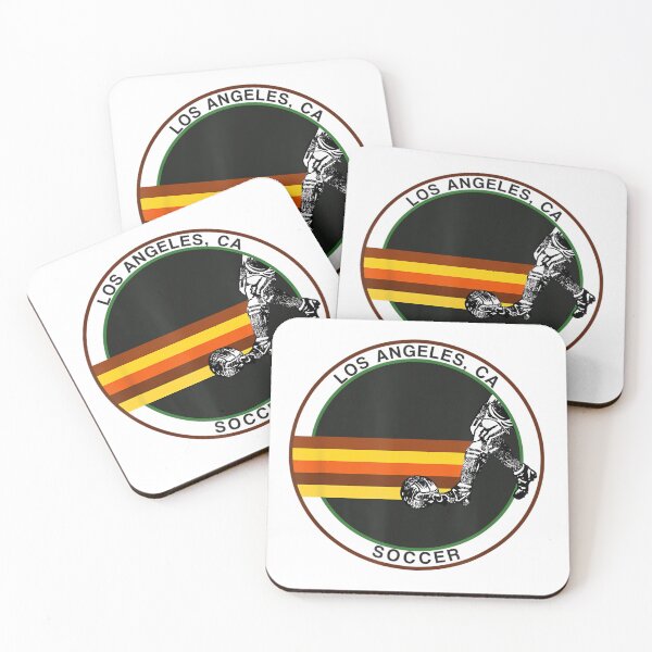 Artikelvorschau, Cooler Retro-Fußball aus Los Angeles, Kalifornien, für Outdoor-Teamsport entworfen und verkauft von MollyLYork.