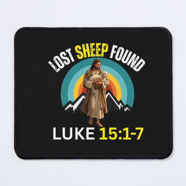 Item preview, LOST SHEEP FOUND | LUKE 15:1-7 designed and sold by UnboundFull.