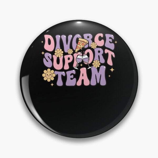 Item preview, Divorce Support Team Finally Divorced Party designed and sold by LuminOrb.