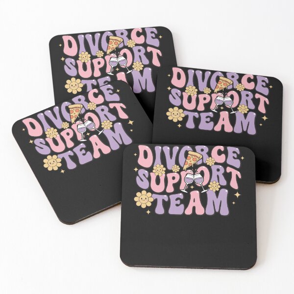 Item preview, Divorce Support Team Finally Divorced Party designed and sold by LuminOrb.