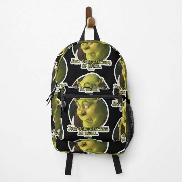 Item preview, Shrek Ogre-Reacting As Usual Funny Parody Sticker designed and sold by ✨ Boss Babe Creations ✨.