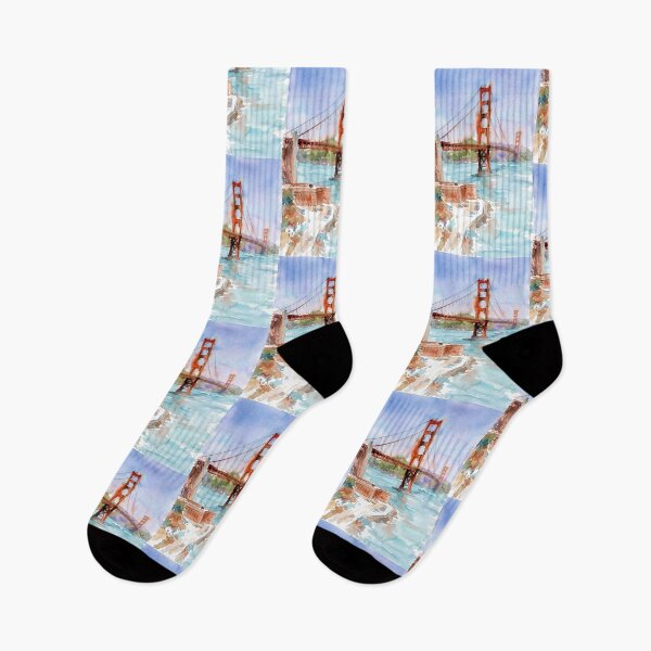 Item preview, Golden Gate Watercolor designed and sold by caracatita75.