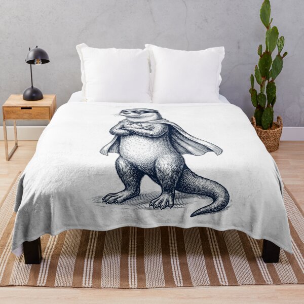 Item preview, Vintage Otter Hero Superhero Animal Lover designed and sold by DoodleTortle.