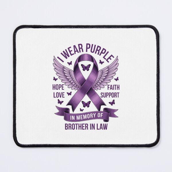 Item preview, Wear Purple In Memory Of My Brother In Law Pancreatic Cancer designed and sold by papertaless.