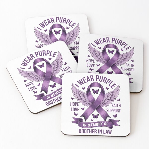 Item preview, Wear Purple In Memory Of My Brother In Law Pancreatic Cancer designed and sold by papertaless.