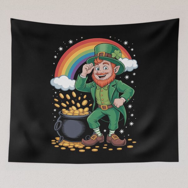 Item preview, St Patricks Day Dabbing Leprechaun Dance designed and sold by papertaless.