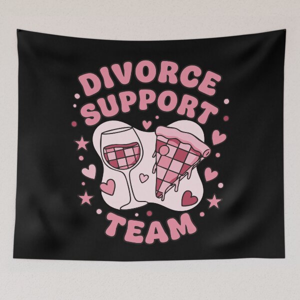 Item preview, Divorce Support Team Newly Divorced Divorce Party designed and sold by LuminOrb.