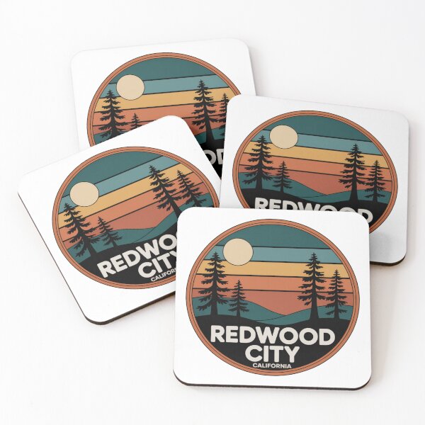 Item preview, Redwood City California: Forest Sunset  designed and sold by CircinusStore.