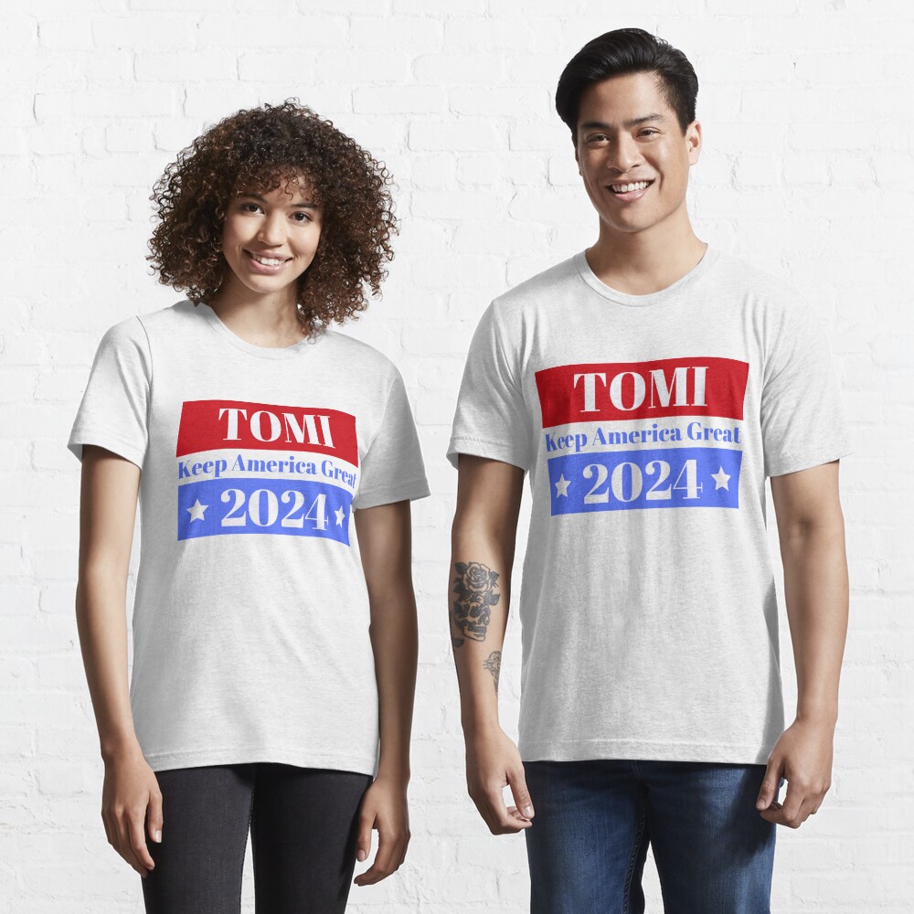 "Tomi 2024 Merch" Tshirt by mtomasello Redbubble