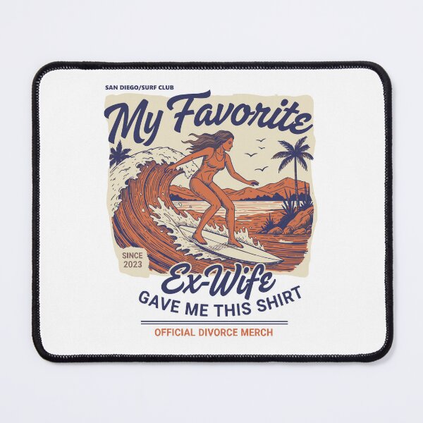 Item preview, Divorce Humor My Favorite Ex Wife Finally Divorced designed and sold by LuminOrb.