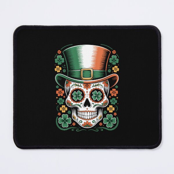 Item preview, San Patties Irish Sugar Skull Day of Dead St Patricks Day designed and sold by Formatage.