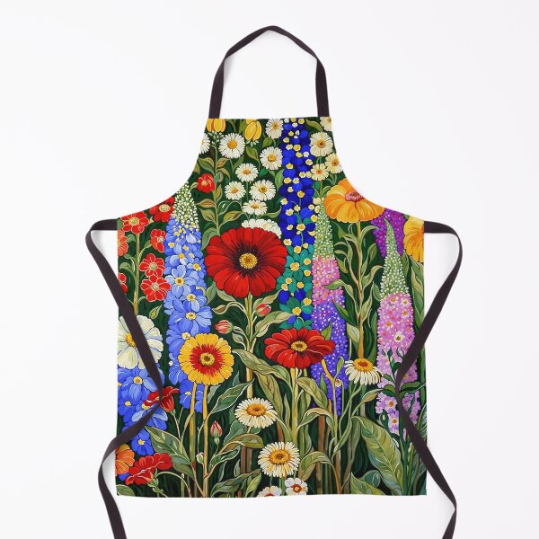 Aperçu de l'œuvre Jardin de fleurs de Gustav Klimt créée et vendue par maniacfitness.