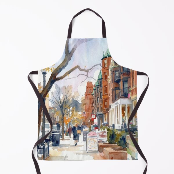 Item preview, Autumn on Newbury Street, Boston designed and sold by caracatita75.