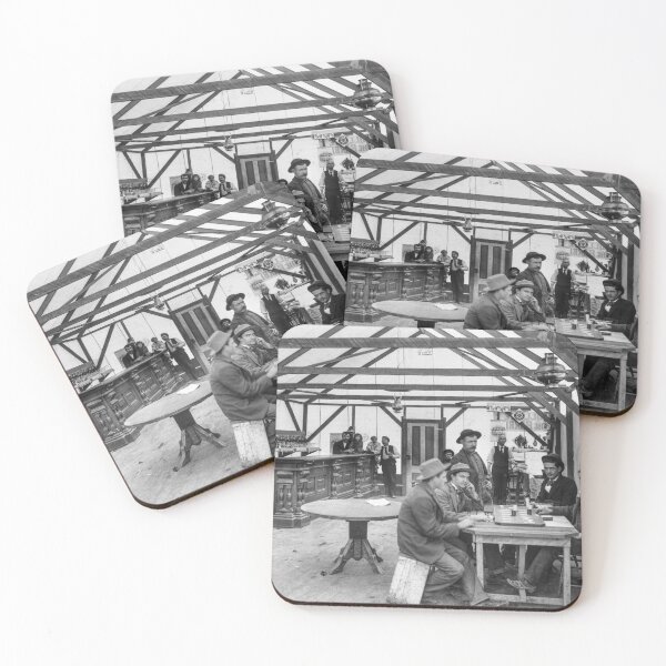 Item preview, Vintage Wild West Saloon Interior California 1900 Photograph designed and sold by TheSoulOfArt.
