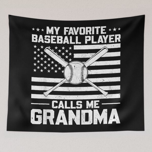 Item preview, My Favorite Baseball Player Calls Me Grandma Funny  designed and sold by miaa-artistshop.