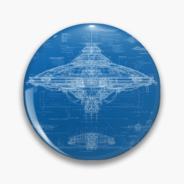 Item preview, UFO Blueprints engineering schematic designed and sold by AncientUFO.