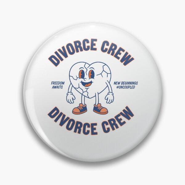Item preview, Divorce Crew Newly Divorced Divorce Humor Divorce designed and sold by LuminOrb.