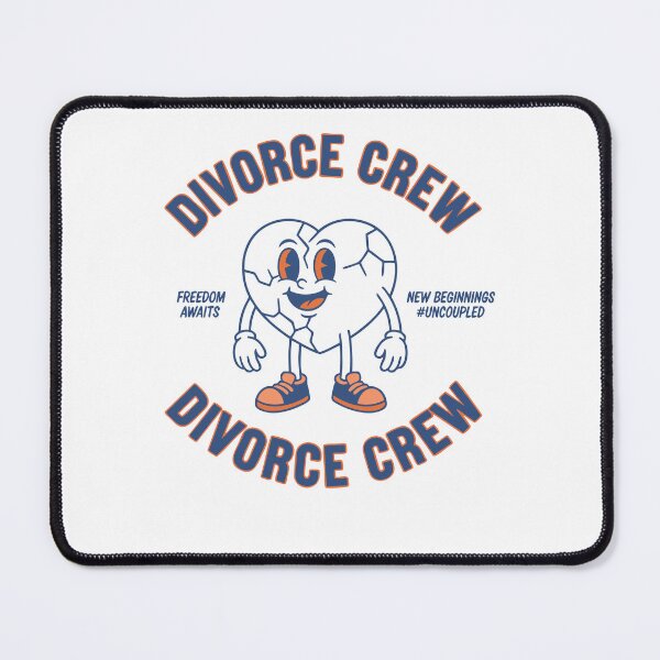Item preview, Divorce Crew Newly Divorced Divorce Humor Divorce designed and sold by LuminOrb.