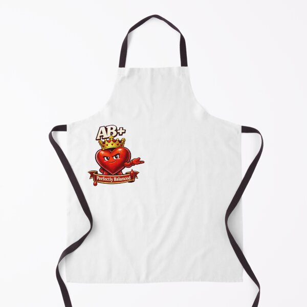 Item preview, Blood Type AB Positive - Crowned Heart Elegant Desing designed and sold by Indefix.