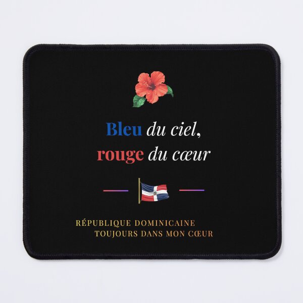Item preview, Dominican Republic – "Blue of the sky, red of the heart" – Design Hibiscus designed and sold by DIAMVERA.