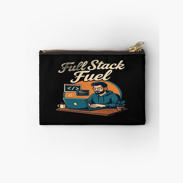 Item preview, Full Stack Developer Coding Art – Programmer Desk Illustration for Software Engineers & Tech Lovers designed and sold by Bright Nest Studio.