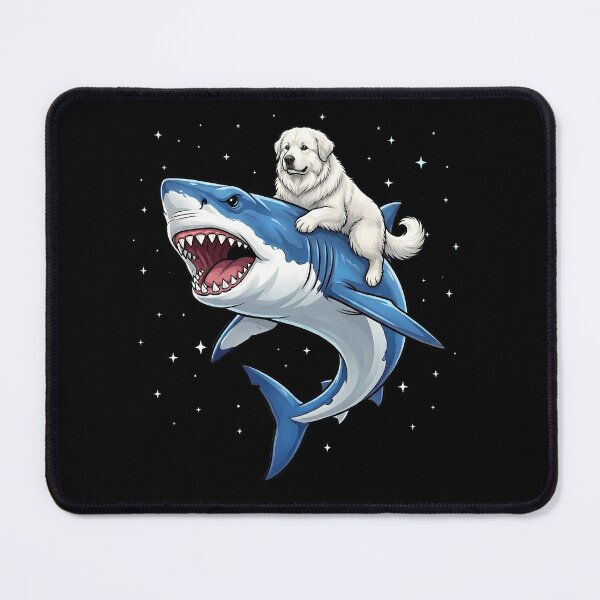 Item preview, Funny Great Pyrenees Shark Dog Mom Dad Lover designed and sold by TerryConnells.