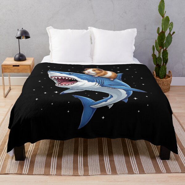 Item preview, Funny Guinea Pig Riding Shark Animal Lover designed and sold by TerryConnells.