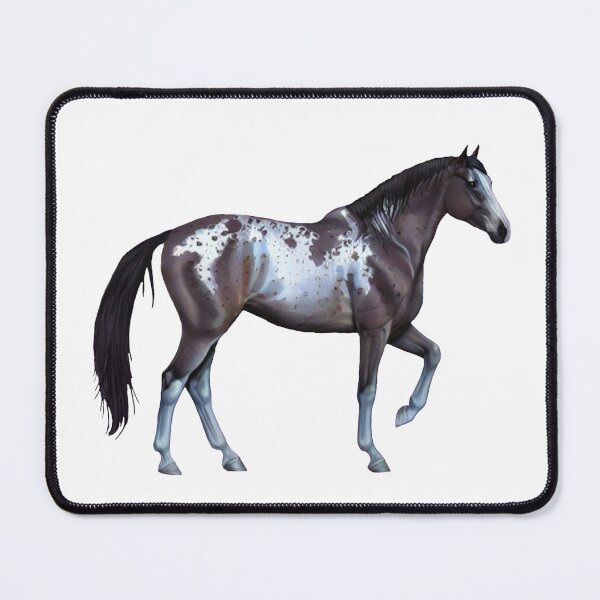 Item preview, Spotted Blanket Appaloosa Horse | Equestrian Art | Bay Roan designed and sold by HA-Design-Kunst.