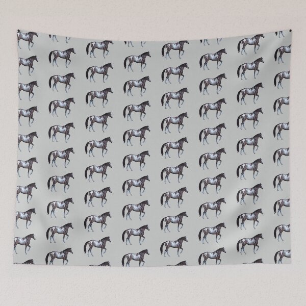 Item preview, Spotted Blanket Appaloosa Horse | Equestrian Art | Bay Roan designed and sold by HA-Design-Kunst.