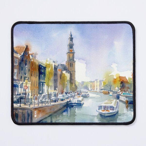 Item preview, Amsterdam Canal Boats designed and sold by caracatita75.