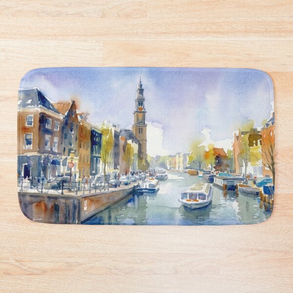 Item preview, Amsterdam Canal Boats designed and sold by caracatita75.