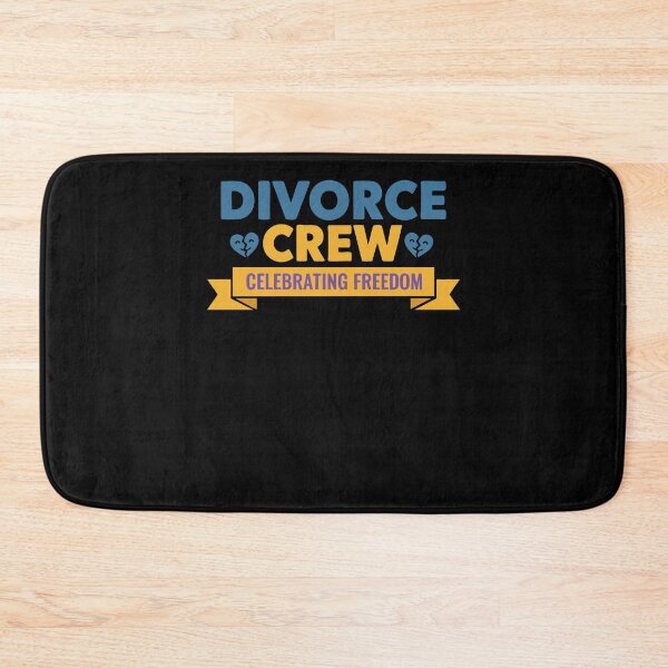 Item preview, Divorce Crew Celebrating Freedom Finally Divorced designed and sold by LuminOrb.