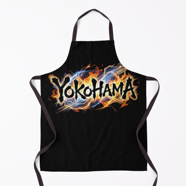 Item preview, Yokohama Japan Tourist T-Shirt – Electric Fire City Travel Graphic designed and sold by tokyojeff.