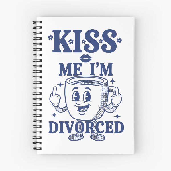 Item preview, Divorce Kiss Me I'm Divorced Funny Divorce Party designed and sold by LuminOrb.