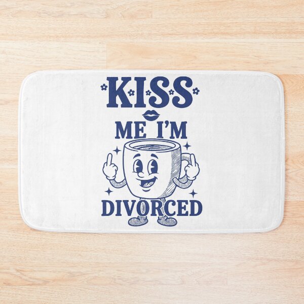 Item preview, Divorce Kiss Me I'm Divorced Funny Divorce Party designed and sold by LuminOrb.