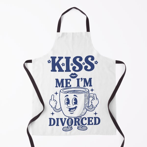 Item preview, Divorce Kiss Me I'm Divorced Funny Divorce Party designed and sold by LuminOrb.