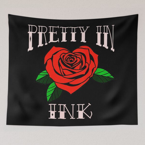 Item preview, Pretty in Ink Red Rose Tattoo Style  designed and sold by Modaozushi216.