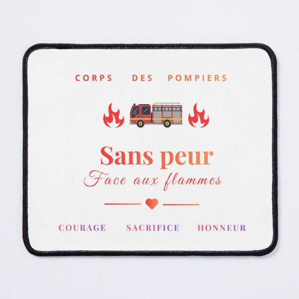 Item preview, Firefighters – "Fearless in the face of flames" – Courage & Honor designed and sold by DIAMVERA.